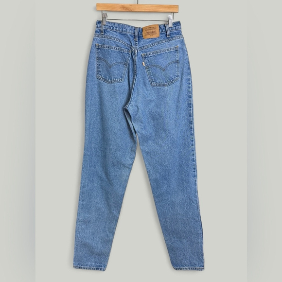 Levi's 816 Jeans Women Size 26 Light Blue Wash Vintage Denim Orange Tab Cotton - Picture 9 of 15